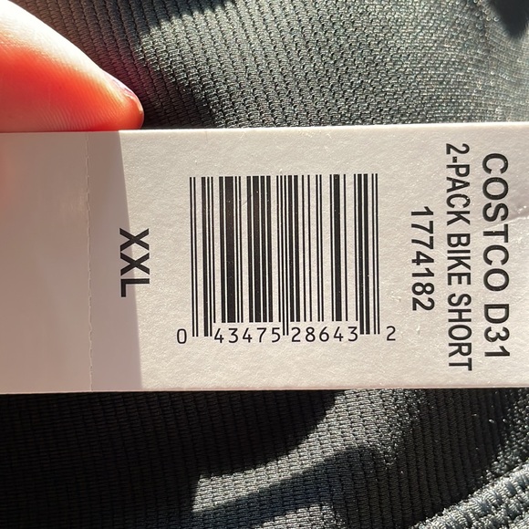 Danskin black athletic shorts - Picture 2 of 2